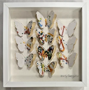 "Philip Sheffield" Pollock Schmetterling Ikea Olunda Kastenrahmen - Auslaufmodell - Bild 1 von 4