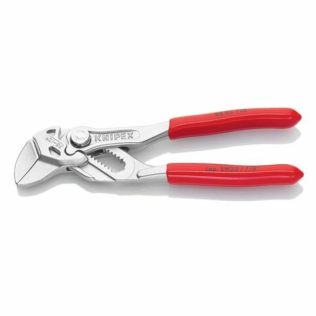 KNIPEX 86 03 125 Mini Pliers Wrench - Red