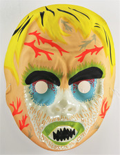 Vintage Zombie Monster Halloween Mask AJ Quality 1980s