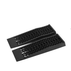 2x 3 tony Heavy Duty Ultra Stabilna szeroka plastikowa rampa do podnoszenia samochodów Szerokie koła - Zdjęcie 1 z 13