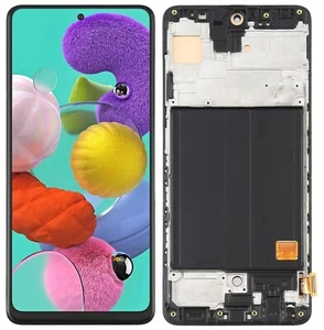 LCD i dotykowy, ekran zastępczy do ramki OLED Samsung Galaxy A51 (SM-A515) - Zdjęcie 1 z 3