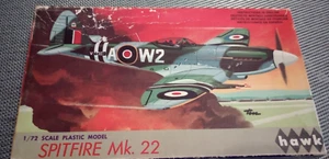 Vintage Hawk 1/72 Spitfire Mk.22 5-39 open box see pictures - Picture 1 of 5