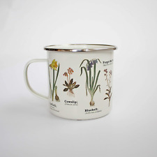 Gift Republic Wild Flower Enamel Mug, 1 Count (Pack of 1), Multicolor 