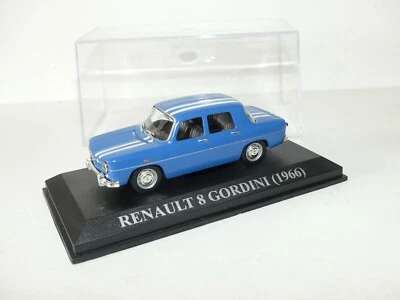 RENAULT 8 GORDINI 1966 1/43 DUNLOP GOODYEAR NUEVO IXO ALTAYA AZUL R8 LHD Foto 1 de 2