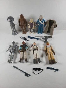 VINTAGE STAR WARS LOT - 8 Complete Kenner Action Figures 1977-83 - Picture 1 of 24