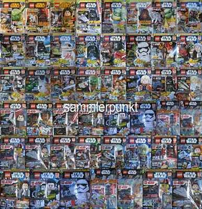 1 LEGO® STAR WARS MAGAZIN & LIMITIERTER MINIFIGUR bzw. MINIBAUSATZ Ihrer Wahl - Bild 1 von 129