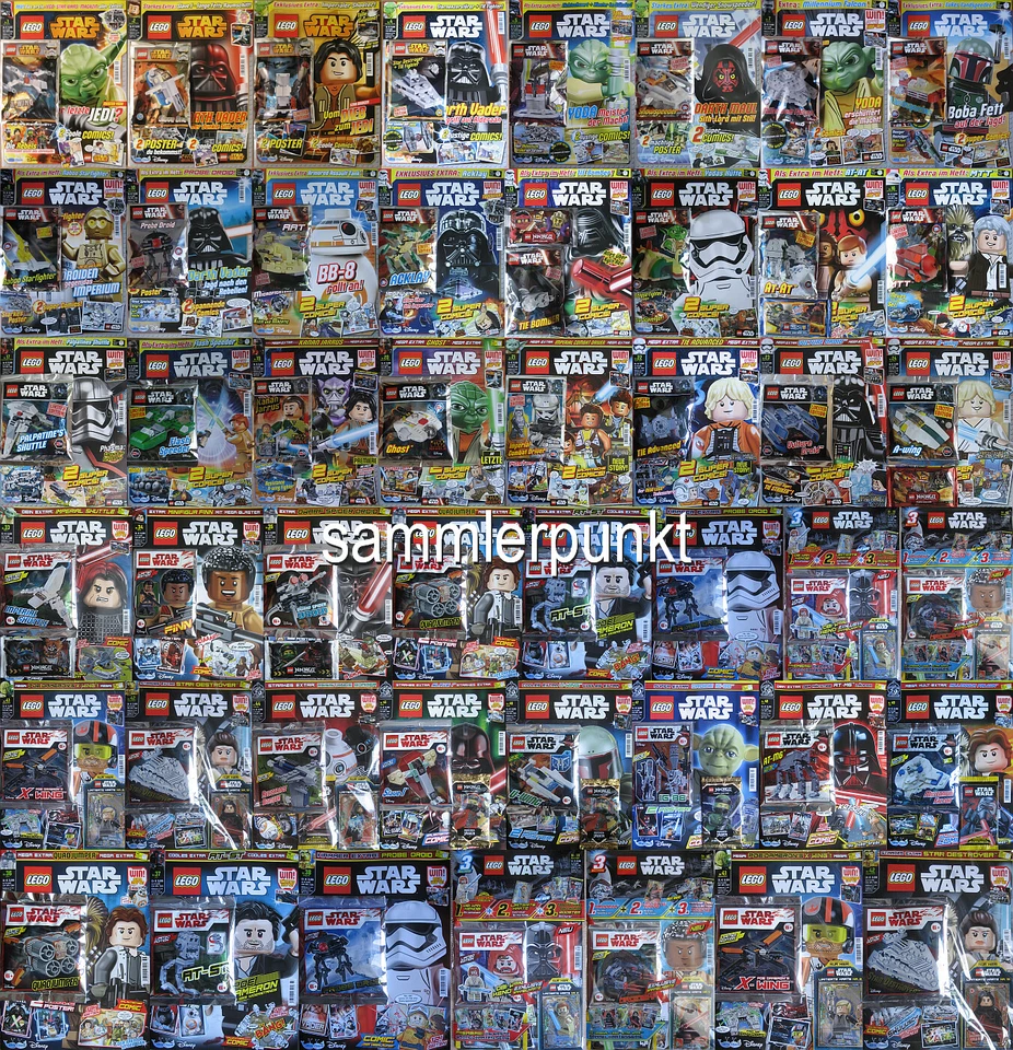 1 LEGO® STAR WARS MAGAZIN & LIMITIERTER MINIFIGUR bzw. MINIBAUSATZ Ihrer Wahl - Bild 1 von 1