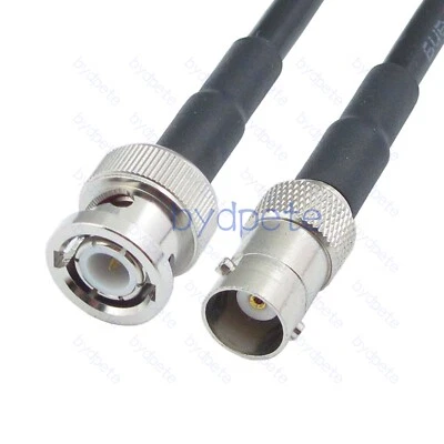 BNC male to BNC female RG58 Coaxial Cable extension extend for Antenn Wifi lot - Image 1 of 4
