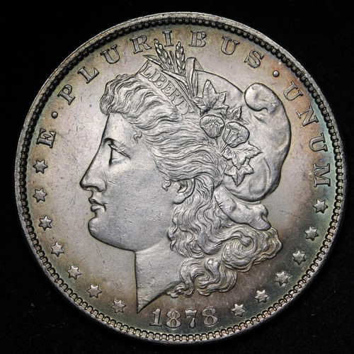 New Listing1878 Rev 78 Morgan Silver Dollar Choice Bu *Uncirculated* Ms E312 Qcbx