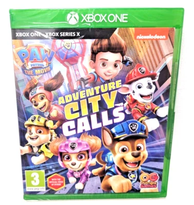 Paw Patrol The Movie Adventure City Calls Xbox One Series X New Sealed Kids - Image 1 of 4