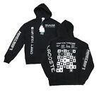 Lacoste LIVE x Minecraft Men's Black Graphic Print Loose Fit Terry Hoodie