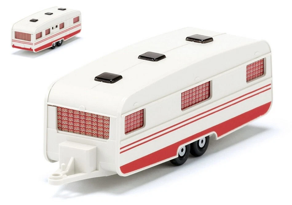 Modellino Wiking CARAVAN roulotte scala 1:87 modellismo statico da collezione - Immagine 1 di 1