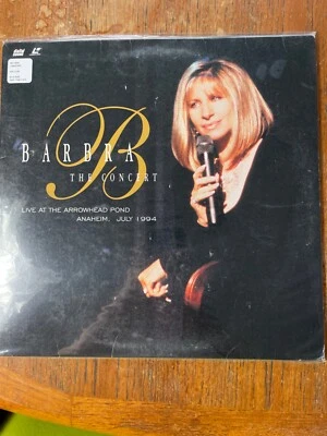 Barbra The Concert (1994)/ Laser Disc Like NEW/ Excellent Condition Foto 1 de 2