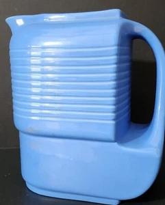 Refrigerador vintage Westinghouse Pitcher Hall China azul art deco 8" de alto - Imagen 1 de 10