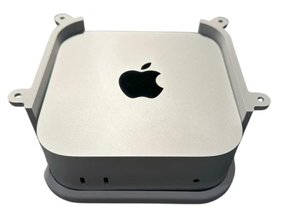 Under Desk Mount Bracket for Apple Mac Mini M4 – Space-Saving Metal Holder UK - Image 1 of 4