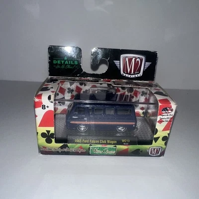 Comodín Ford Falcon Club Wagon 1965 púrpura M2 Machines WC13 2016  Foto 1 de 4