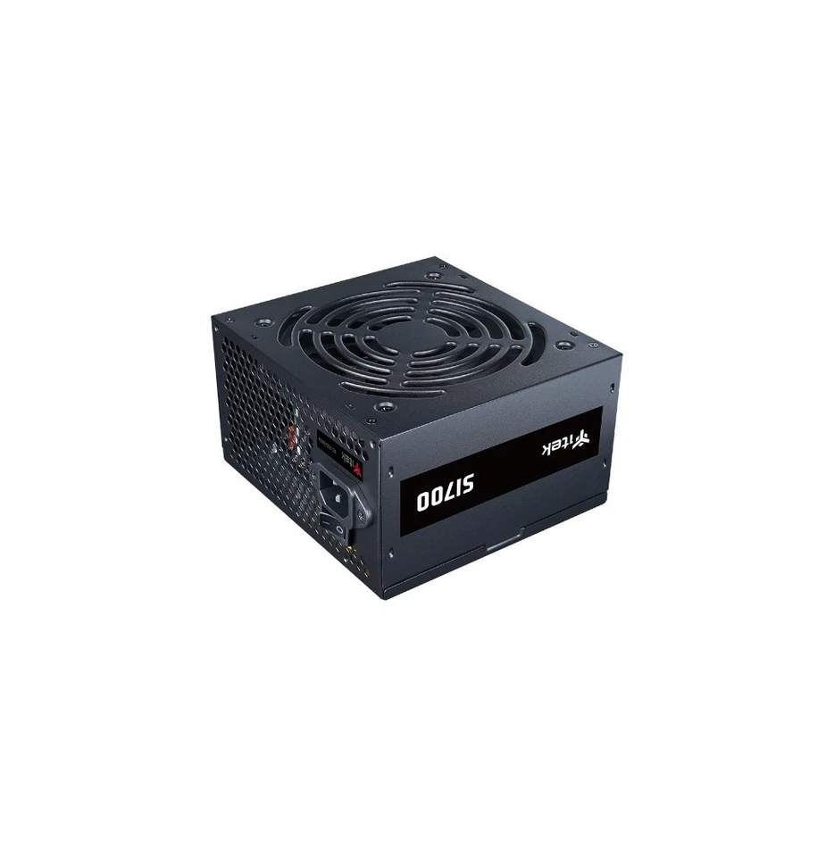 ALIMENTATORE ITEK SI700 700W ATX 20+4 PIN 80+ PFC ATTIVO. 12CM SILENT FAN - 3 CO - Immagine 1 di 1