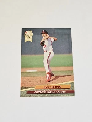 1992 Fleer Ultra #328 Scott Lewis - Rookie RC  - Image 1 of 2