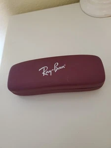 Ray-Ban Red Eye Glass Case W Perscription Eye Wear. - Picture 1 of 10