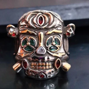 Lucky Ring, The Expendables  Ross Skull Lucky movie Ring men's ring - Picture 1 of 7