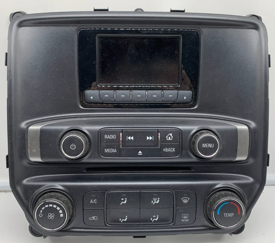 2014-2015 Chevrolet Silverado 1500 Radio CD Control Panel OEM C03B57008 - Image 1 of 4