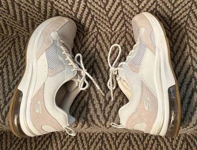 Zapatillas deportivas cómodas para caminar SKECHERS BOBS para mujer 10M Sketchers blancas espuma viscoelástica Foto 1 de 4