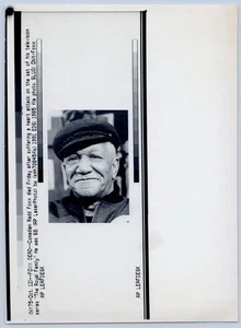 Redd Foxx Death Announcement 1991 AP Leafdesk Wire Press Foto - Imagen 1 de 2
