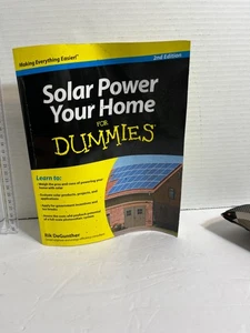 Solar Power Your Home for Dummies 2nd Ed By Rik DeGunther (2010, Trade Paperback - Picture 1 of 3