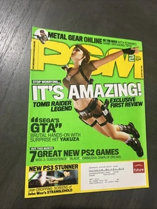 PSM Playstation Magazine April 2006 Issue 109 Tomb Raider Legend - Picture 1 of 10