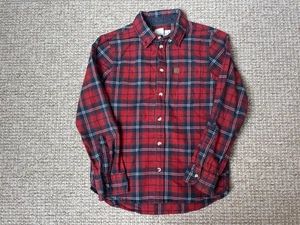 H&M TARTAN SHIRT AGE 7-8 - Picture 1 of 2