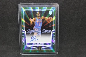 2024-25 Panini Donruss Signature Series #SS-DJT Dillon Jones Autograph 15/75 - Picture 1 of 3