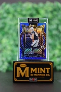 2024 Panini Select - Concourse Brock Bowers #31 Blue Prizm /249 (RC) - Picture 1 of 2