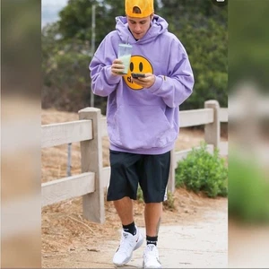 Drew House lila Maskottchen Hoodie Gr. L - Bild 1 von 8