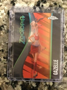 2025 Topps Chrome Disney Gazelle Zootopia Icons ZI-8 - Picture 1 of 2