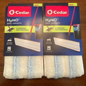 O-Cedar H2prO Flachmopp Mikrofaser Nachfüllpack maschinenwaschbar 2 Stück - Bild 1 von 2