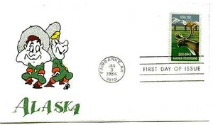 2066 Alaska Statehood, Animated by Ellis, FDC - Picture 1 of 1