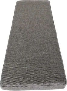Seat Cushion Outdoor Fabric Dark Gray 95x40x5 cm Non-slip - Picture 1 of 6