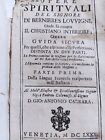 Opere Spirituali Del Signore Di Bernieres Lovvigni 1680 Due Parti In Un Tomo