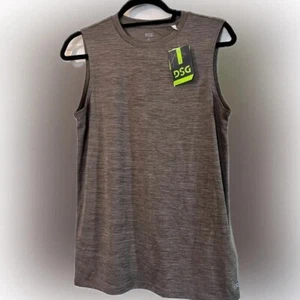 DSG Boys Training Tank Shirt, Color Brown, Size XL. - Picture 1 of 3