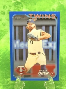 Bailey Ober - Royal Blue - 2024 Topps Series 1 #121 Minnesota Twins - Bild 1 von 11