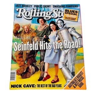 Seinfeld Wizard Of Oz - Rolling Stone Magazine Issue 550 July 1998 RARE - Picture 1 of 11