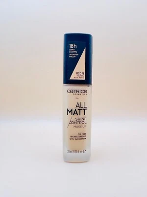 Catrice Cosmetics All Matt Shine Control Makeup 020N Neutral Nude Beige30ml*NEU* - Bild 1 von 3