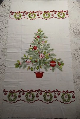 Ring In The Holly Days By Henry Glass - Tree Panel  #2093P Holly Hill Quilt - Image 1 of 4