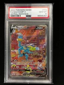 Machamp V - Sword & Shield - Astral Radiance 172/189 Alt Art - PSA 10 GEM MINT - Picture 1 of 3