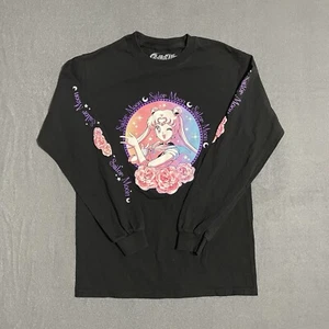 Sailor Moon Size XS Black Long Sleeve Shirt - Picture 1 of 6