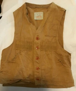 Vintage Men's Hunting Vest De-Luxe for Hunters by Storm-Pruf - Picture 1 of 9
