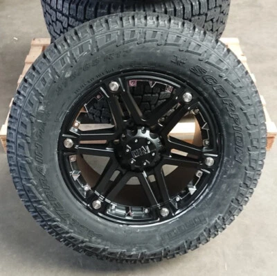RID R01 9x17 6x139,7 Felgen + Reifen Pirelli AT+ 275/65/17 Ranger Hilux L200 - Bild 1 von 2