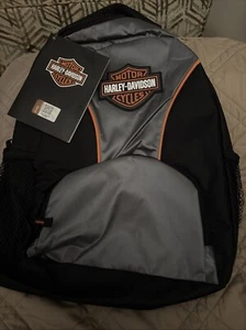 Mochila Harley-Davidson Bar & Shield con parche con logotipo - GRIS 90817 - ENVÍO GRATUITO - Imagen 1 de 2