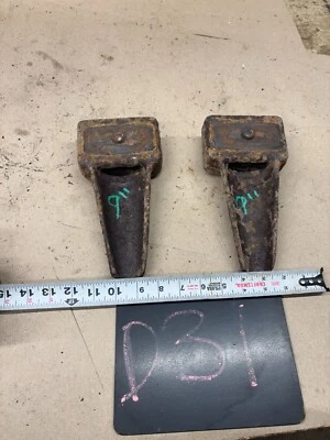 1980-1996 F150 F100 9" 8.8 EJE TRASERO 2" BLOQUES DE ELEVACIÓN ESPACIADORES DE RESORTE DE HOJA OEM WEDG Foto 1 de 4