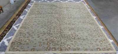 HORIZON SANDBGE 9' X 12' Pulled Threads Rug, Reduced Price 1172618361 MSR3621B-9 - Image 1 of 4